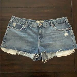 Topshop Moto Cory Jean Shorts